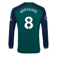 Arsenal Martin Odegaard #8 Replica Third Shirt 2023-24 Long Sleeve